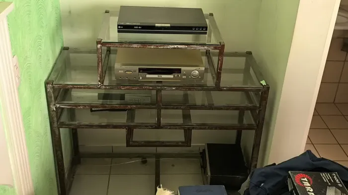 VENDO RACK DE VIDRO