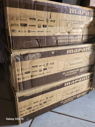 Receiver marantz nr1607 7.2 hifi átomos Bluetooth 