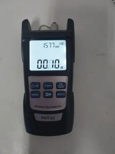 Medidor de potência óptica portátil