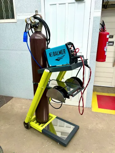 Kit solda tig - Balmer maxxiTIG 200P DV - com tocha 360 graus importada