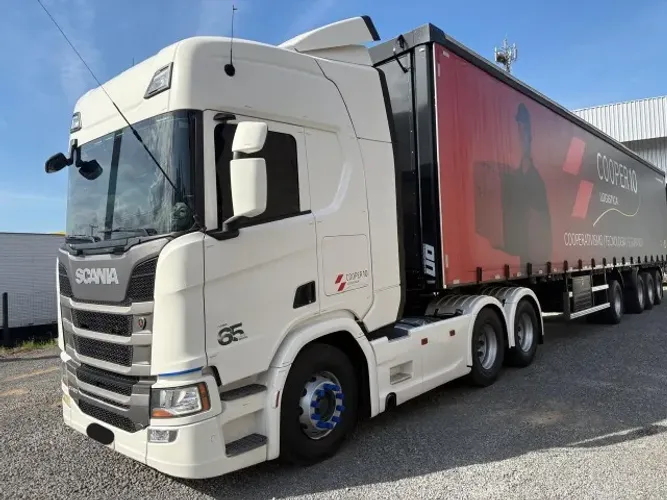 SCANIA R450 6X2 2023 UNICO DONO