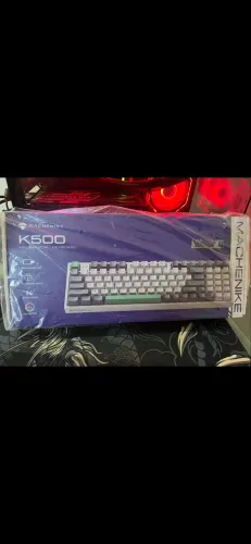 Teclado Mecânico Machenike K500 Switch Blue