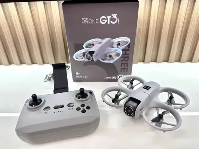 Drone GT3 Mini com sensores de obstáculos