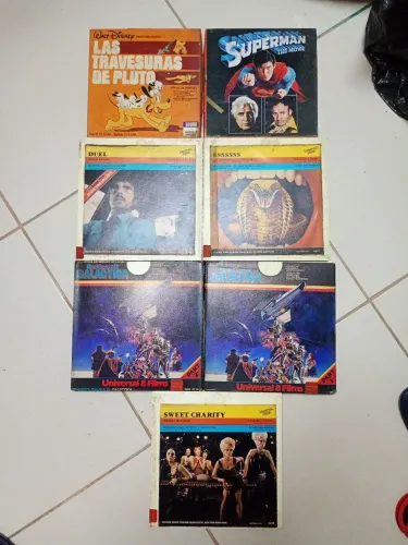 Vendo alguns rolos de filmes antigos!
