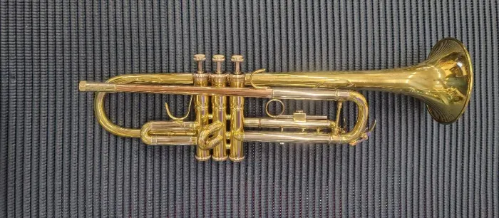 Trompete Sib Prelude By Bach lawueado dourado campana 37