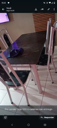 Mesa 6 cadeiras 