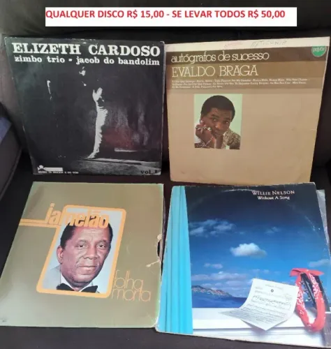 DISCO DE VINIL LP - VALORES NA IMAGEM
