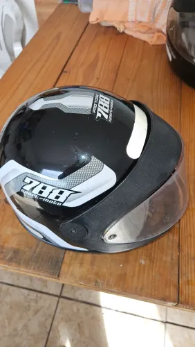 Capacete automático preto n°60
