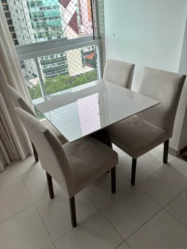 Conjunto de mesa 90 cm
