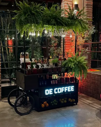 Carrinho Gourmet Cafe bar
