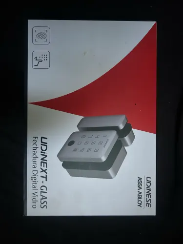 FECHADURA ELETRÔNICA UDINEXT GLASS