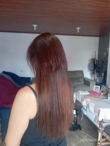 Cabelo humano  na fita adesiva 