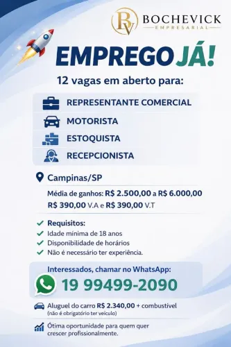 Vagas de emprego Limitadas