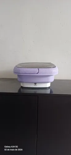 Mini máquina de lavar roupa