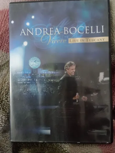 DVD Andréa Bocelli - Vivere live in tuscany