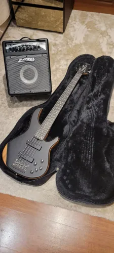 Baixo Tagima 5 cordas NOVO + Amp. Datrel + Hardbag