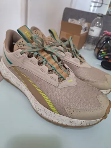 Tênis de Corrida Puma Extend Lite Trail Bege tam 44