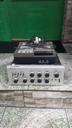Amplificador e Deck