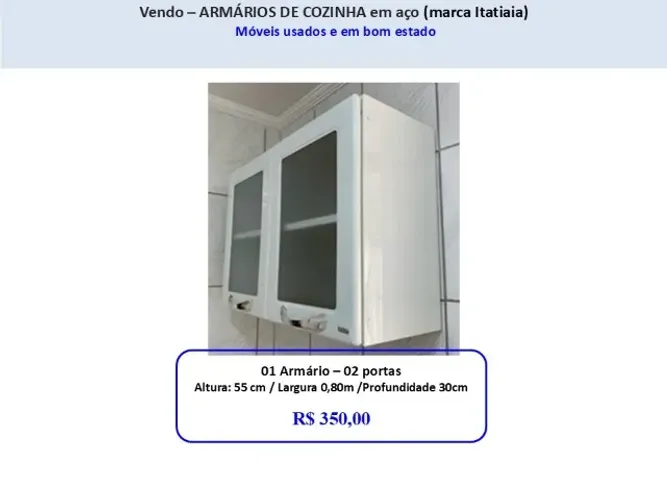ARMÁRIO DE COZINHA
