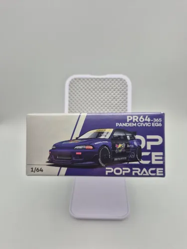 Pop Race Sonoco Pandem Honda Civic EG6 Blue PR64-365