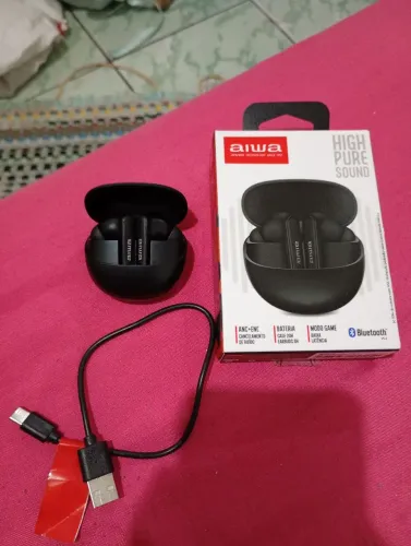 Fone de ouvido via bluetooth
