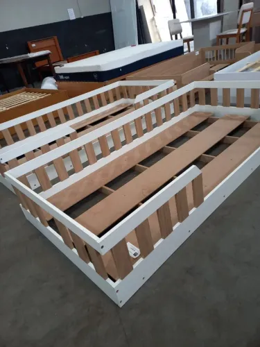 CAMA INFANTIL MONTESSORIANA DE SOLTEIRO - 1,88 X 88CM