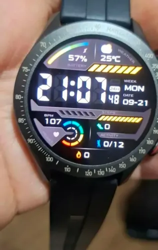 Smartwatch Haylou Solar Pro LS18 - Tela AMOLED e Chamadas Bluetooth