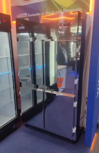 Geladeira inox 4 portas 