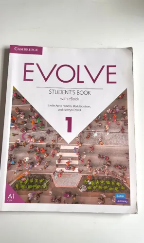 Evolve 1 Student's Book da Cambridge University Press.