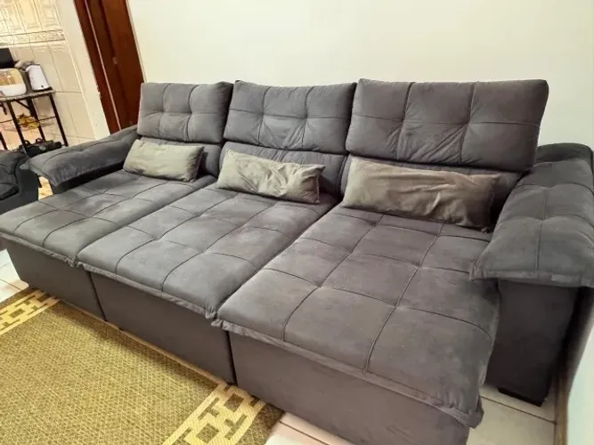 Sofá retrátil e reclinável e Poltronas