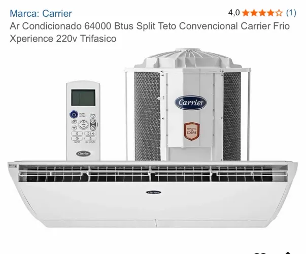 Ar condicionado 64.000 Btu