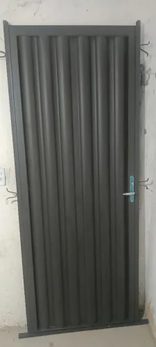 Portão de ferro galvanizado 