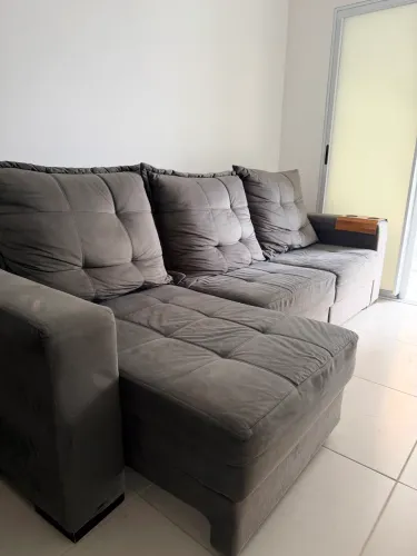 Sofá retrátil 3 lugares