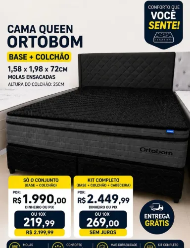 Conjunto Confor Black Casal