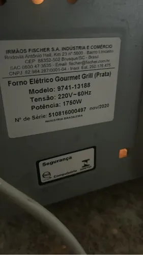 Forno fisher autolimpante 
