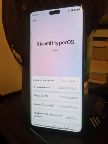 Xiaomi 13 lite funcionando tudo
