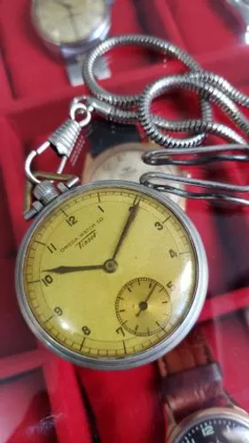 Relógio Omega Tissot Antigo de Bolso
