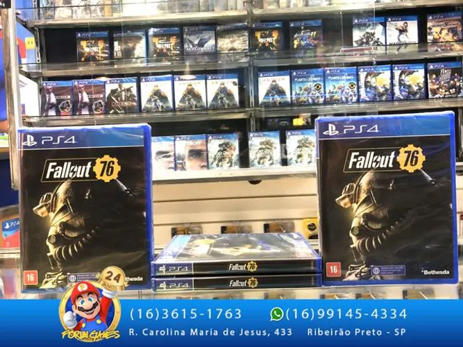Fallout 76 Lacrado para PlayStation 4