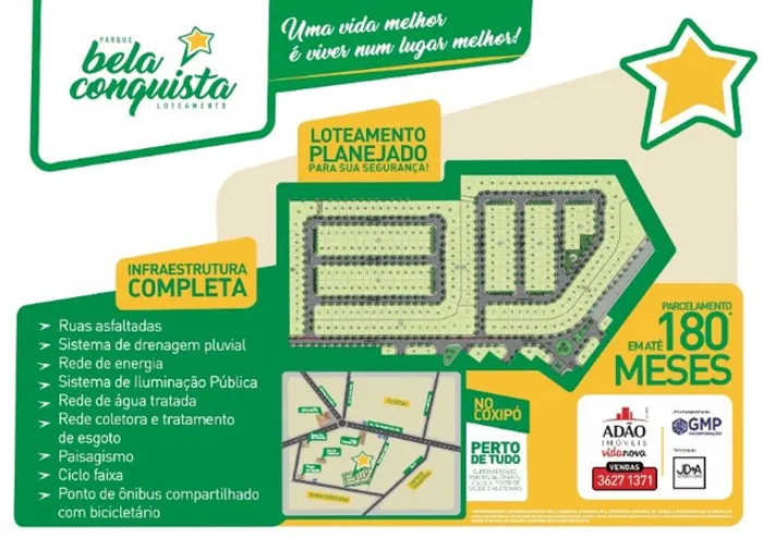 Vende-se terrenos no loteamento Bela Conquista em Cuiaba-MT