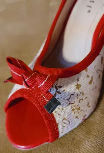 Sapato vermelho 34