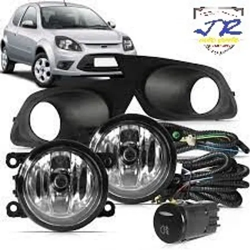 Kit Farol Milha Ford Ka 2012 2013 2014 Auxiliar Neblina