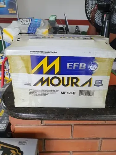 Bateria Moura 72 Ah  EFB 24 meses de Garantia Moura e Moura!!!