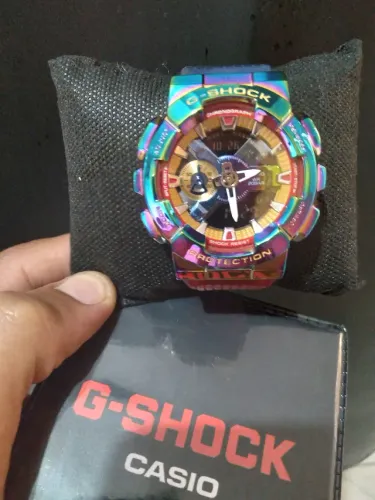 Relógio Multicolorido G-SHOCK GM-110 A Prova Dágua