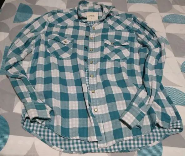 CAMISA XADREZ NOVA TAMANHO P