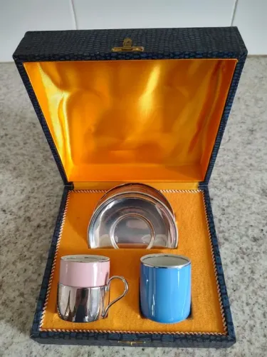 Conjunto de xícaras de café