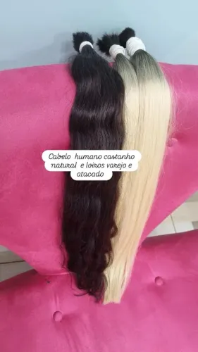 Promoções de cabelos humano brasileiro