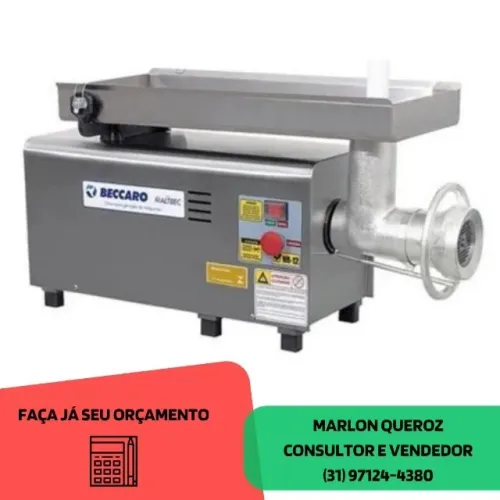 Moedor de Carne Beccaro Boca 22 Novo