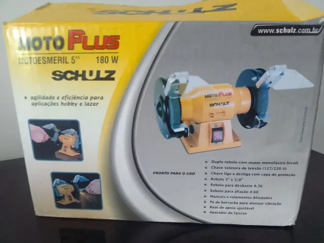 Motoesmeril Novo 5"x 5/8 180W Schuz MOTO PLUS