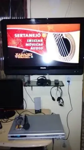 Dvd Karaokê TecToy + vários CD dvdokê