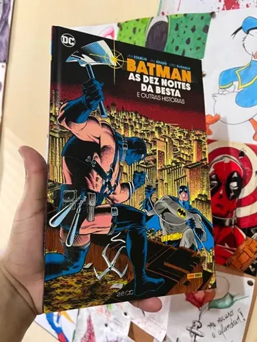 Batman as dez noites da besta capa dura 
